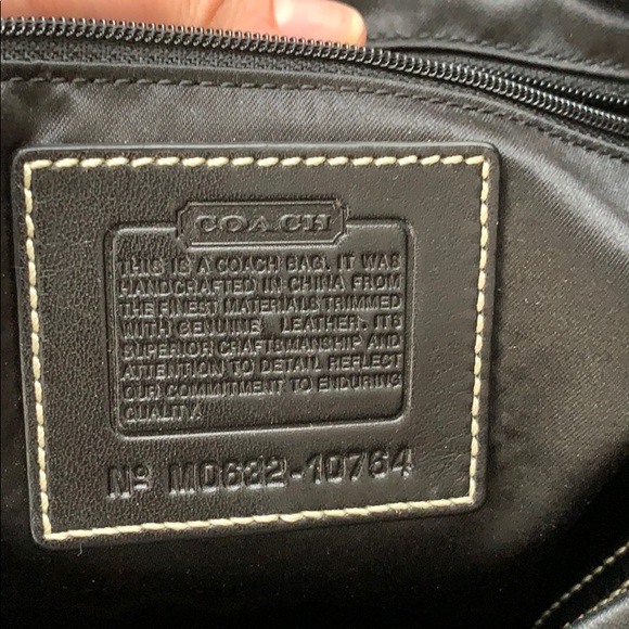 Coach black shoulder bag - Picture 3 of 8